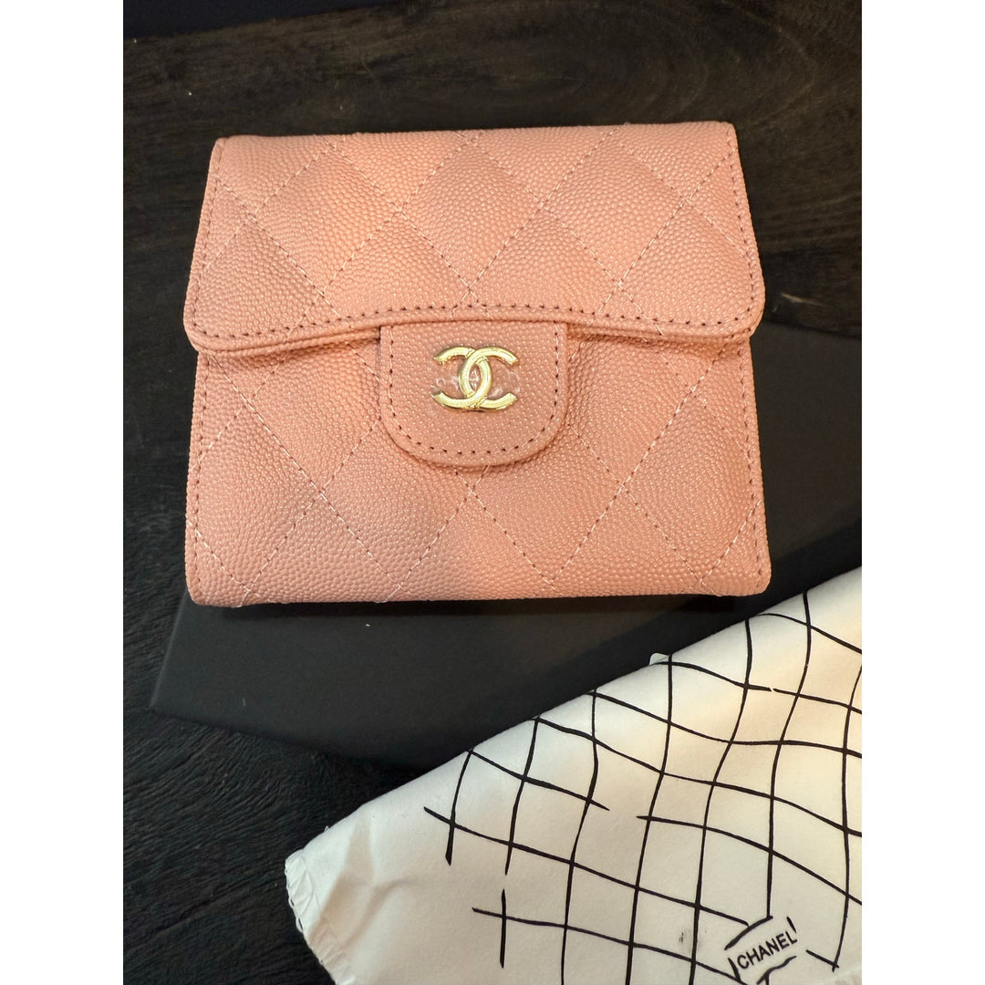 Chanel VIP Novelty Pink Card Holder