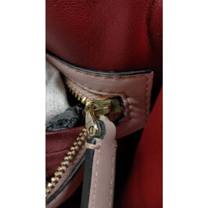 Valentino Tri Color Leather Rockstud Medium Glam Lock Flap Bag