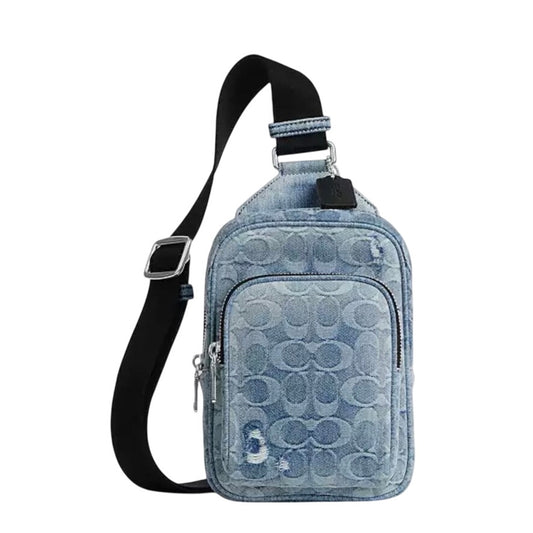 Coach Denim Racer Sling Pack Loved Denim NWT