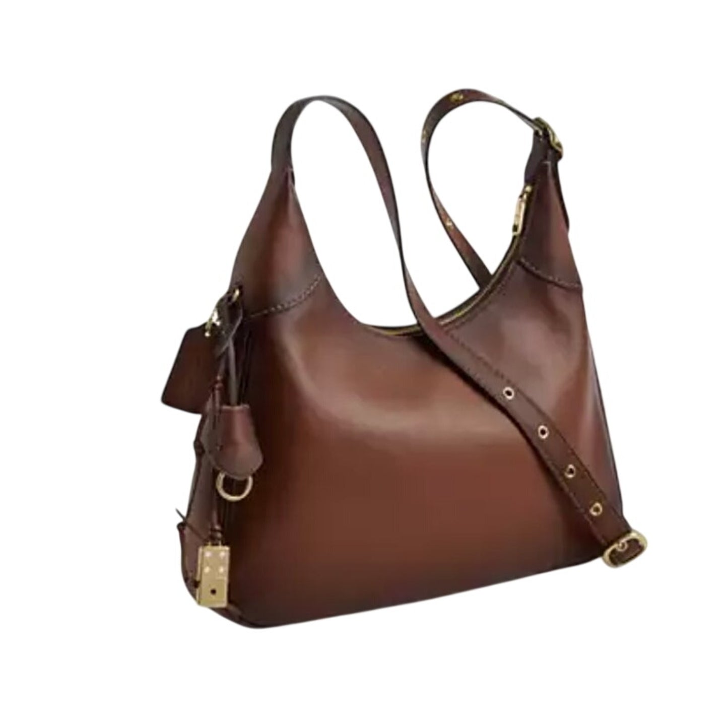 COACH ELLA REWOOD/GOLD W/ DOMINO (SOLD OUT COLOR) NWT