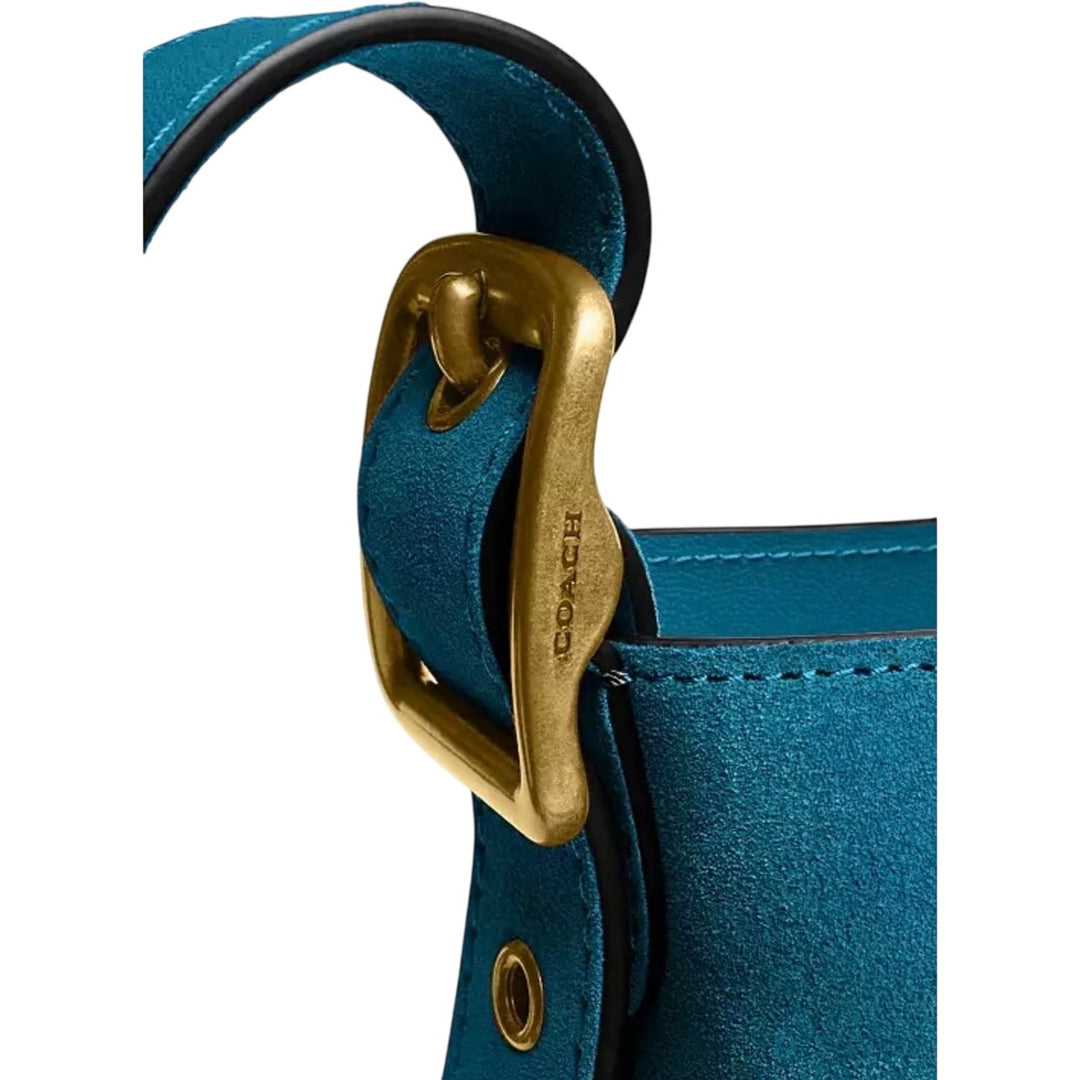 Coach Bleecker Bucket Bag Sea Blue NWT