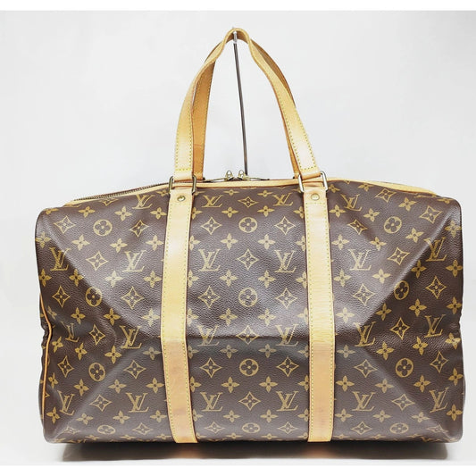 Louis Vuitton LV Boston Bag Sac Souple 45 Brown Monogram