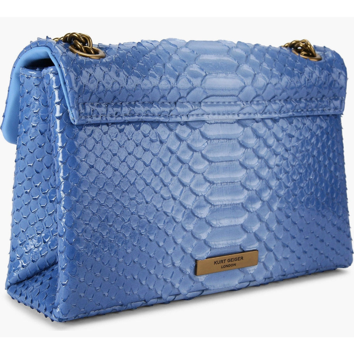 Kensington Croc-Embossed Leather Convertible Shoulder Bag NWT