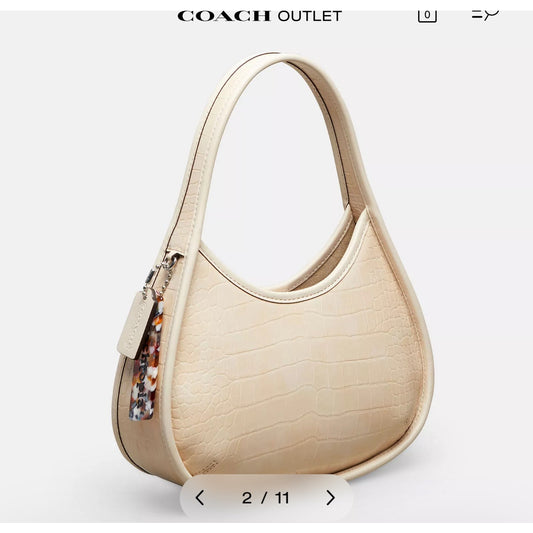 Ergo Bag In Croc Embossed Coachtopia Leather MSRP $275