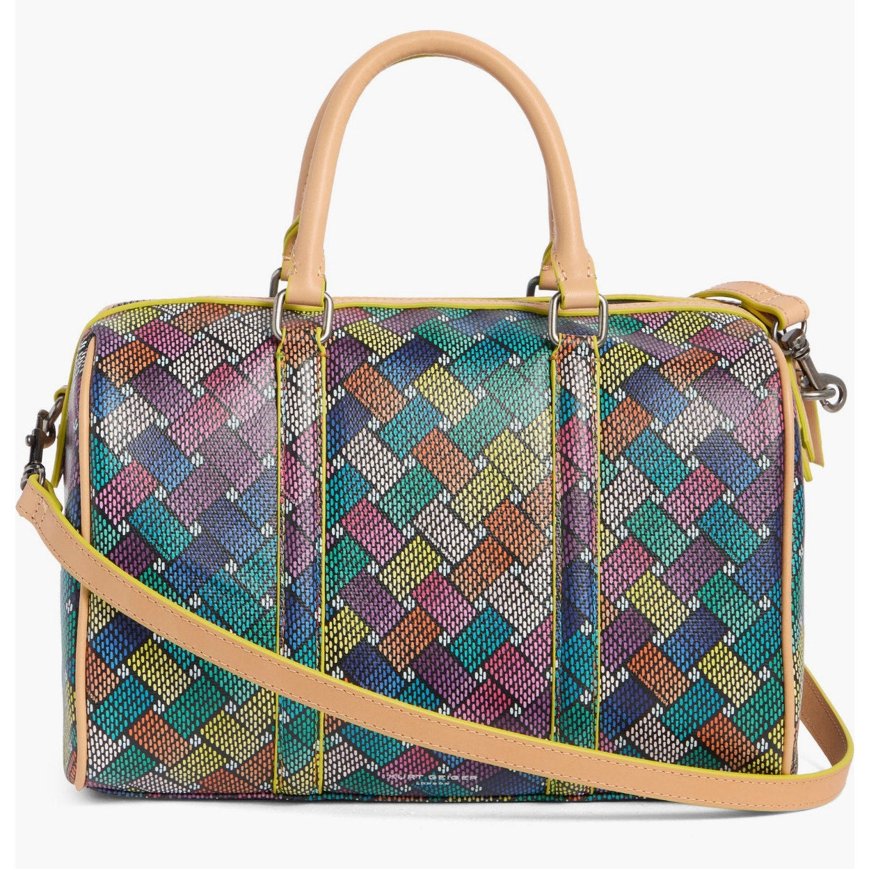 Kurt Geiger London Camden Boston Barrel Satchel