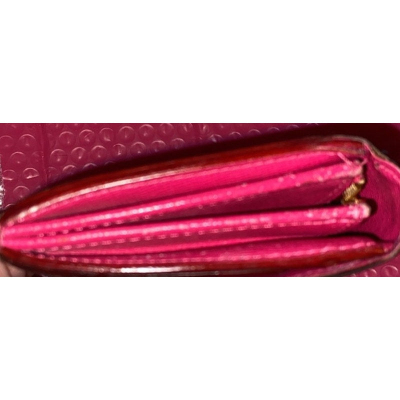Louis Vuitton Black Murakami Sarah Wallet With Box and Dustbag