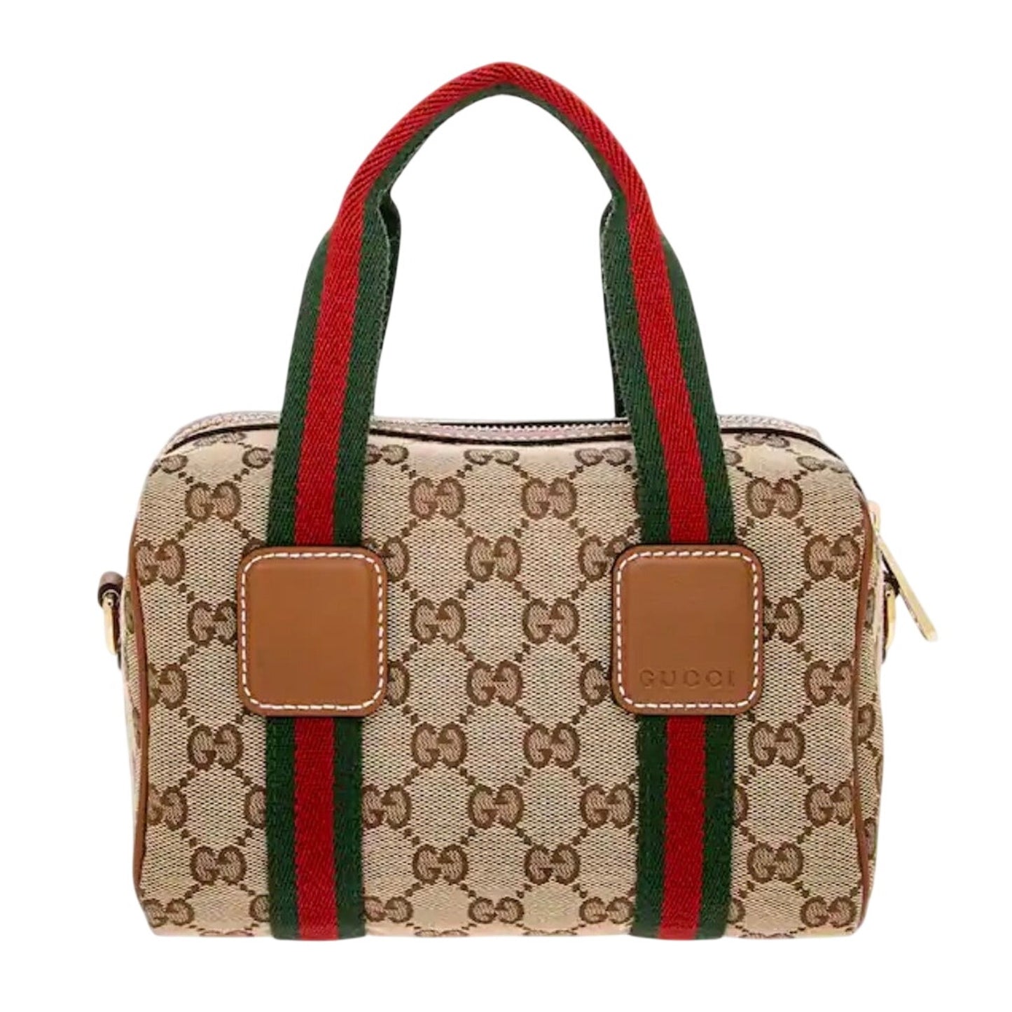 Gucci GG Brown with Ophidia Strap Boston NWT