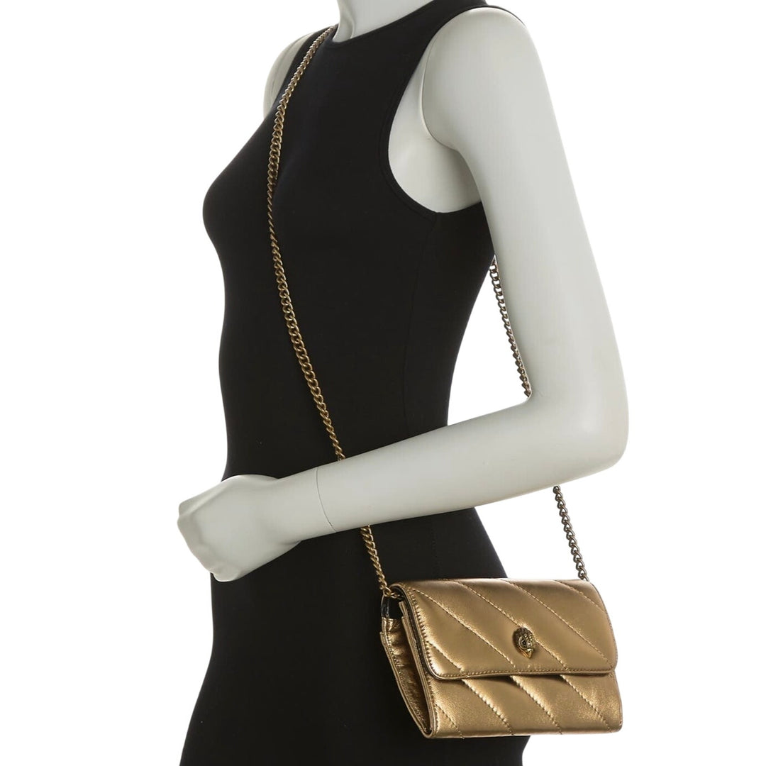 Kurt Geiger London SoHo Wallet on Chain BRONZE