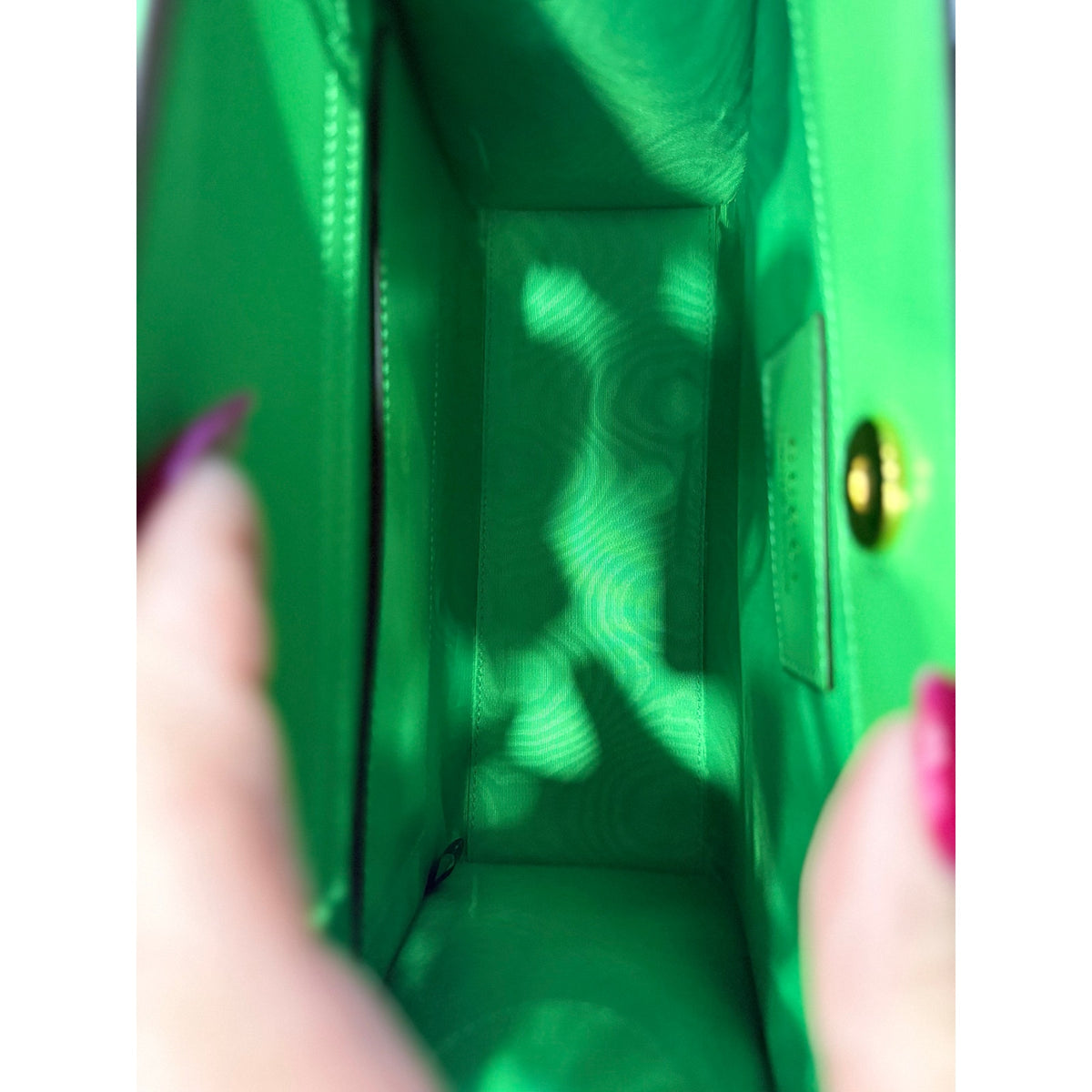 LIMITED EDITION GUCCI 2023 SPECIAL PROJECT GREEN SPIKED BAMBOO - NWT MSRP 9890