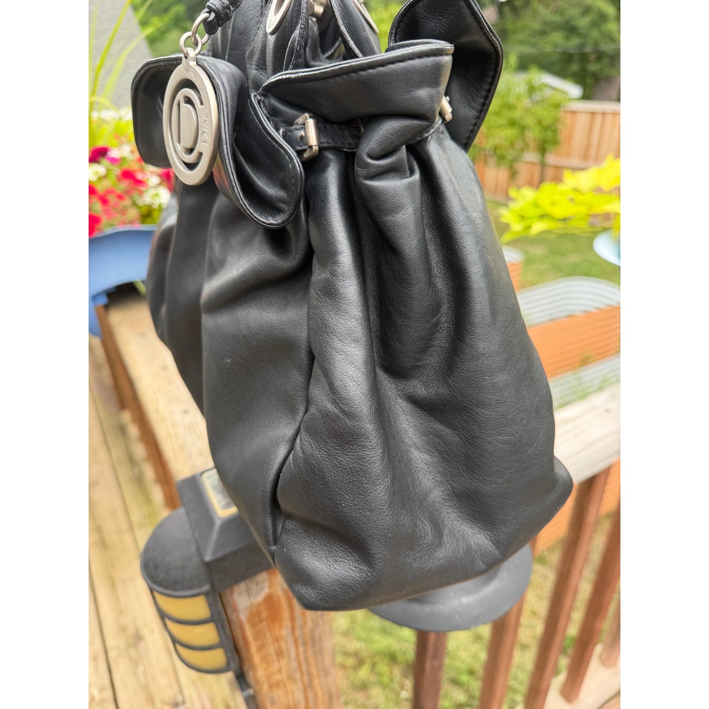 Dior La Trente Black With pink interior EUC