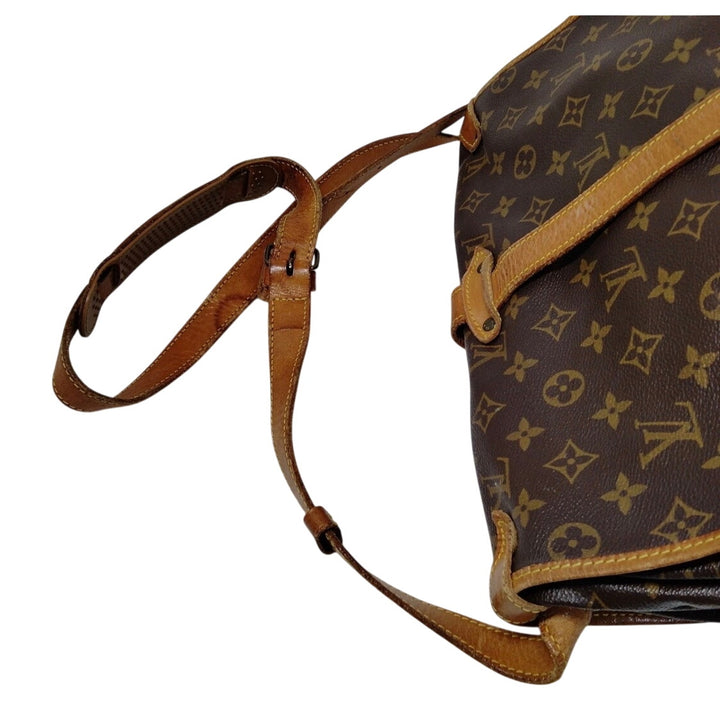 Louis Vuitton LV Crossbody bag Saumur 35 Brown Monogram