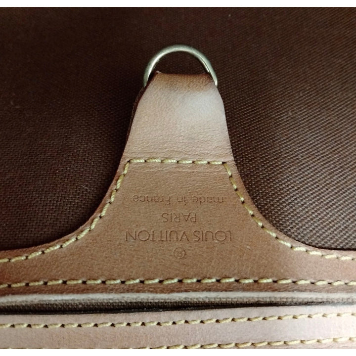 Louis Vuitton LV Hand Bag Ellipse MM Brown Monogram