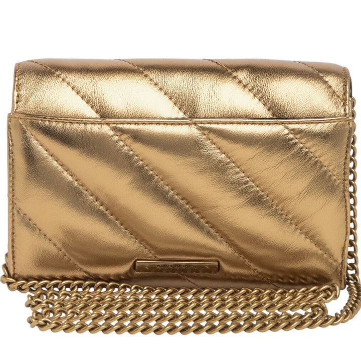 Kurt Geiger London SoHo Wallet on Chain BRONZE