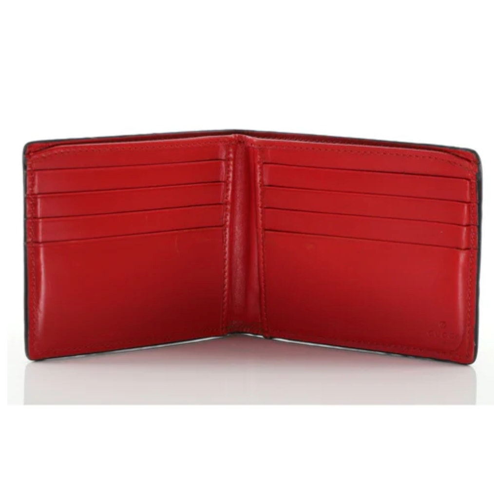 Gucci GG Guccissima Red Ophidia Wallet EUC