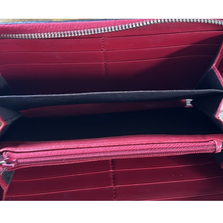 Gucci GG Supreme Arabesque Long Wallet Pristine