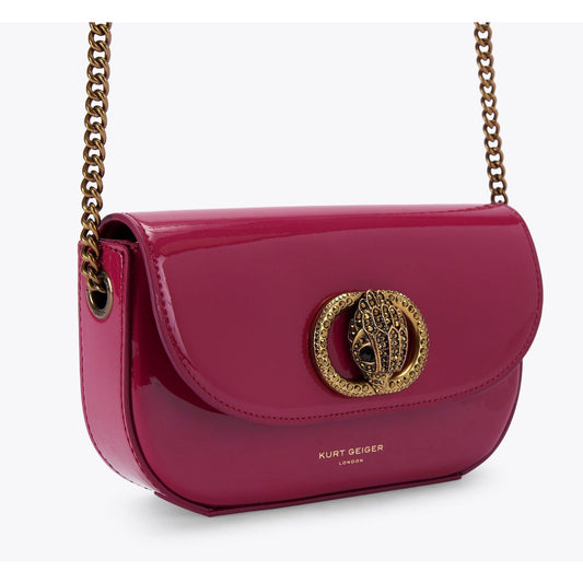 Kurt Geiger London SM Chelsea Cross Body Fuchsia