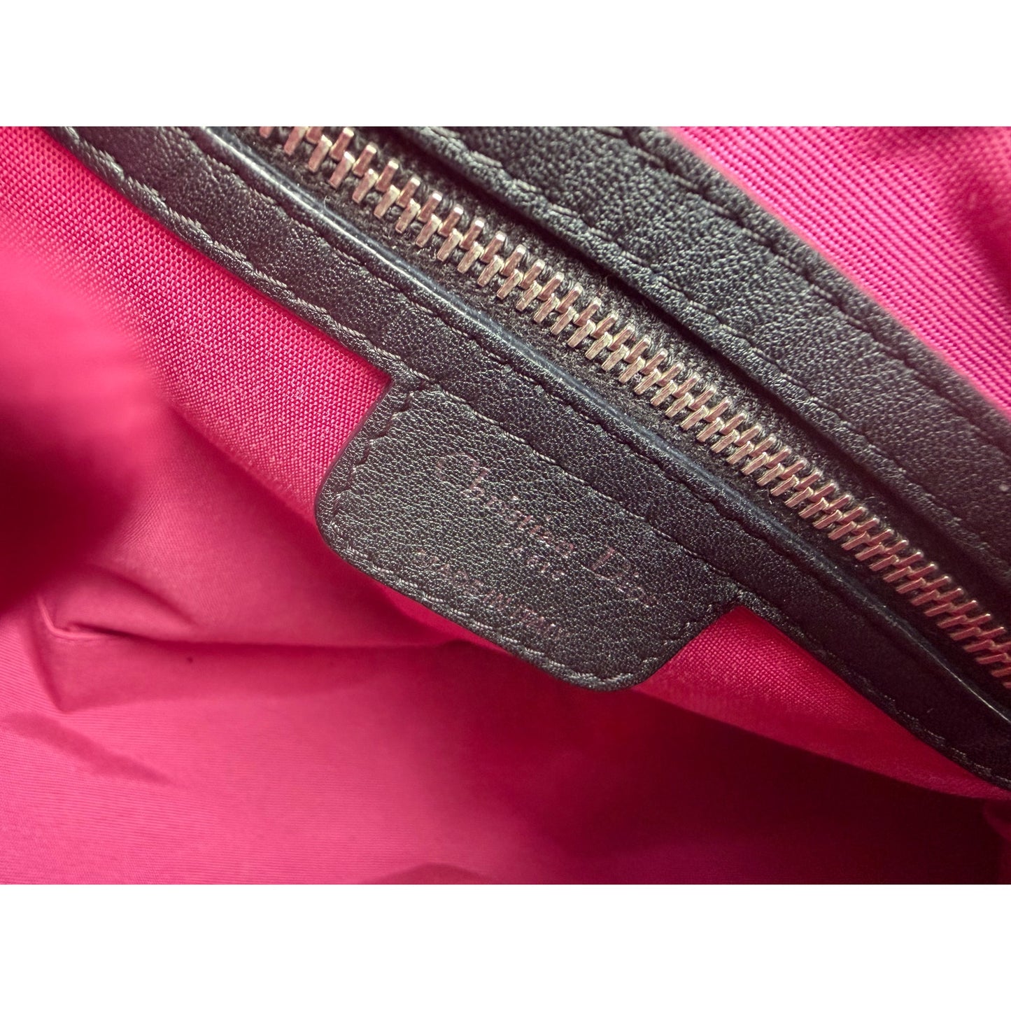 Dior La Trente Black With pink interior EUC