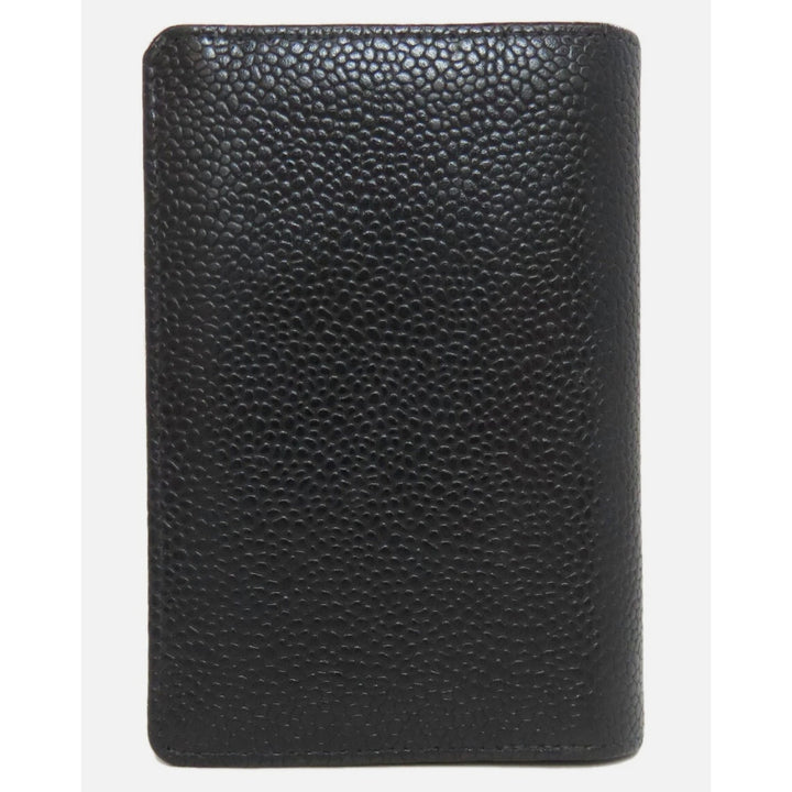 CHANEL Card Case COCO Mark Grained Calfskin Skin PRISTINE