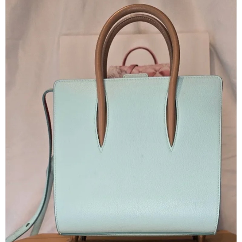 Christian Louboutin Paloma Leather Two Way Tote Bag W/ Dust Bag EUC