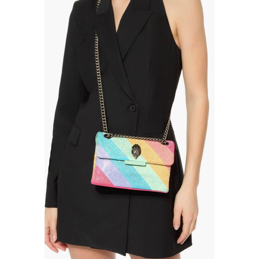 Kurt Geiger Mini Kensington Leather Crossbody Bag