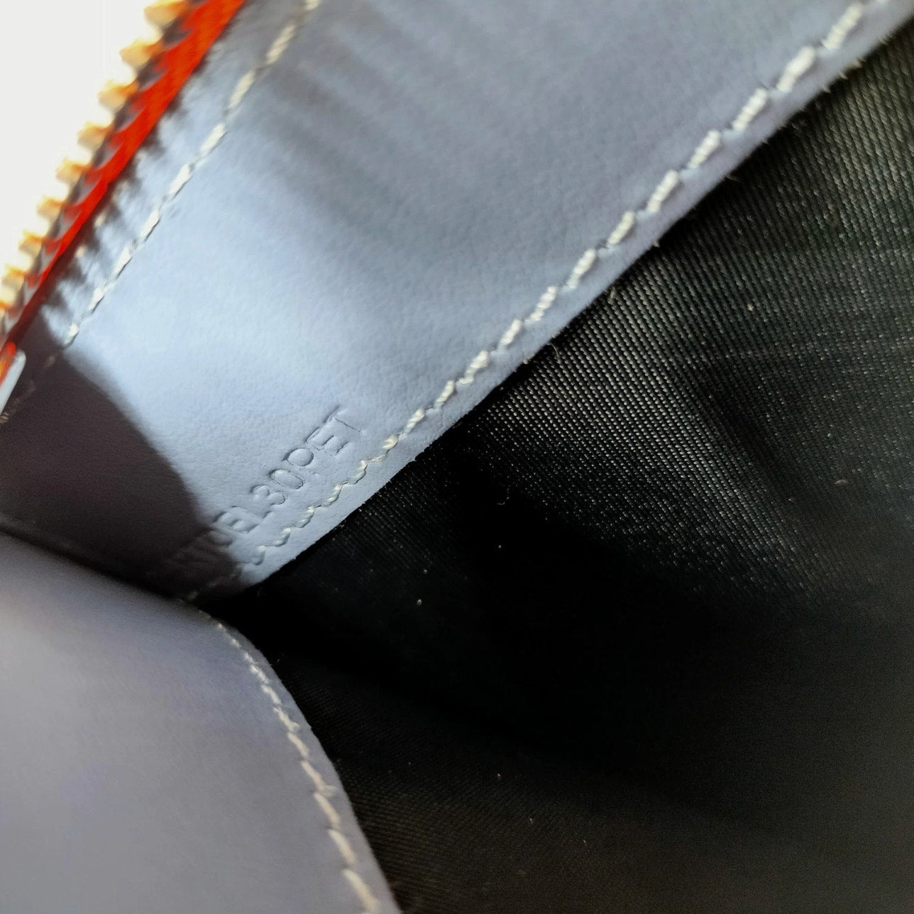 Burberry Clutch Bag Multi Color Leather EUC