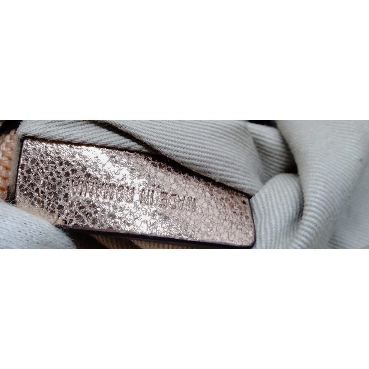JIMMY CHOO Hand Bag Rose Gold Leather
