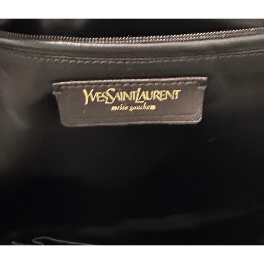 Yves Saint Laurent Purple Large Tribute Tote Bag EUC with COA