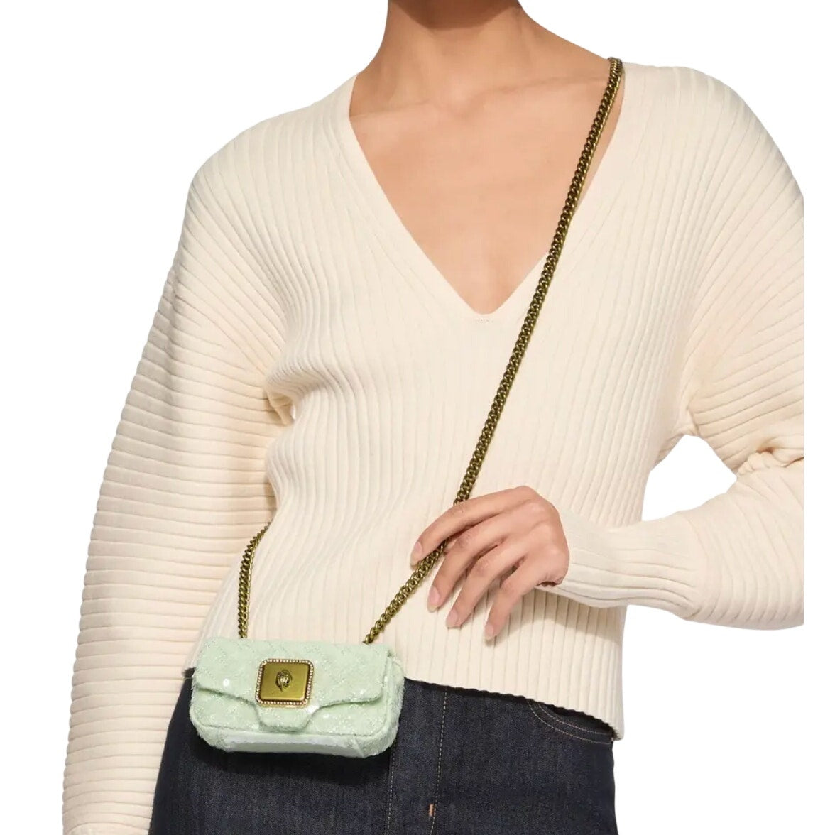 Kurt Geiger London LONG NANO PIMLICO BAG NWT