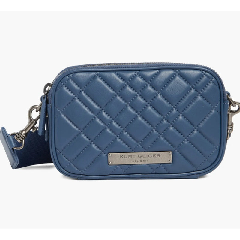 Kurt Geiger London Brixton Leather Camera Bag - 8 2/3"W x 6"H x 5 1/2"D