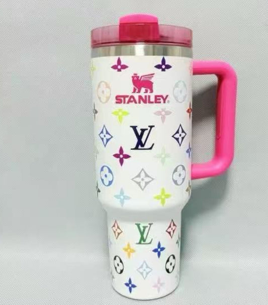 NEW LASER ENGRAVED STANLEY 40OZ NIB WITH FUN PRINTS