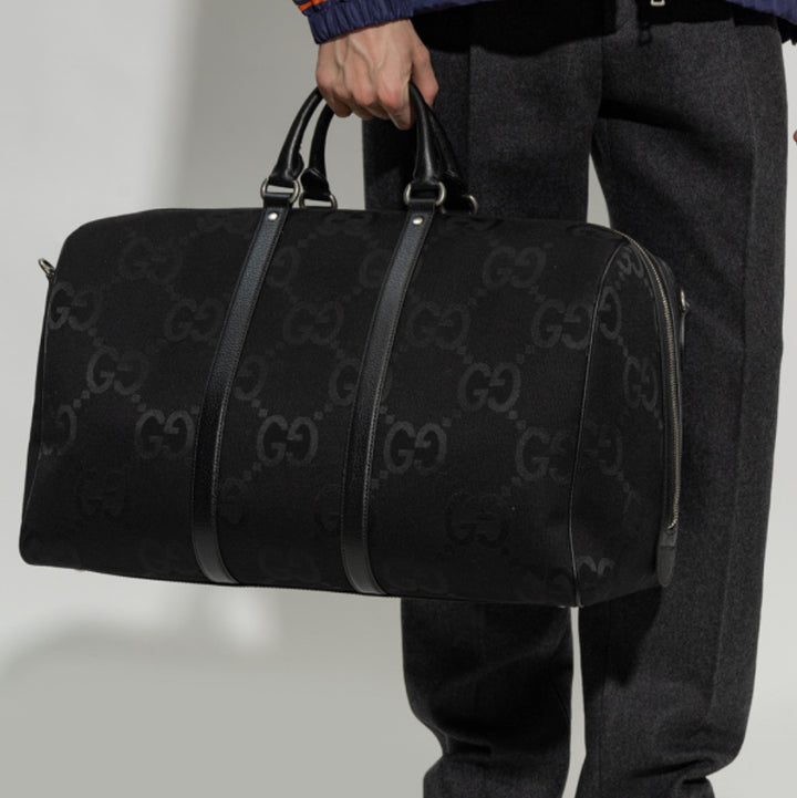 Gucci
Gucci Black Jumbo GG Canvas Large Duffel