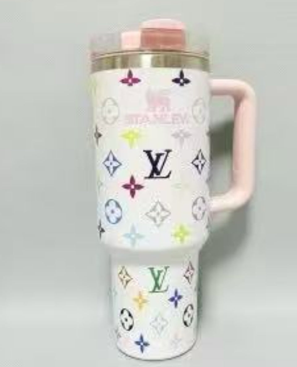 NEW LASER ENGRAVED STANLEY 40OZ NIB WITH FUN PRINTS