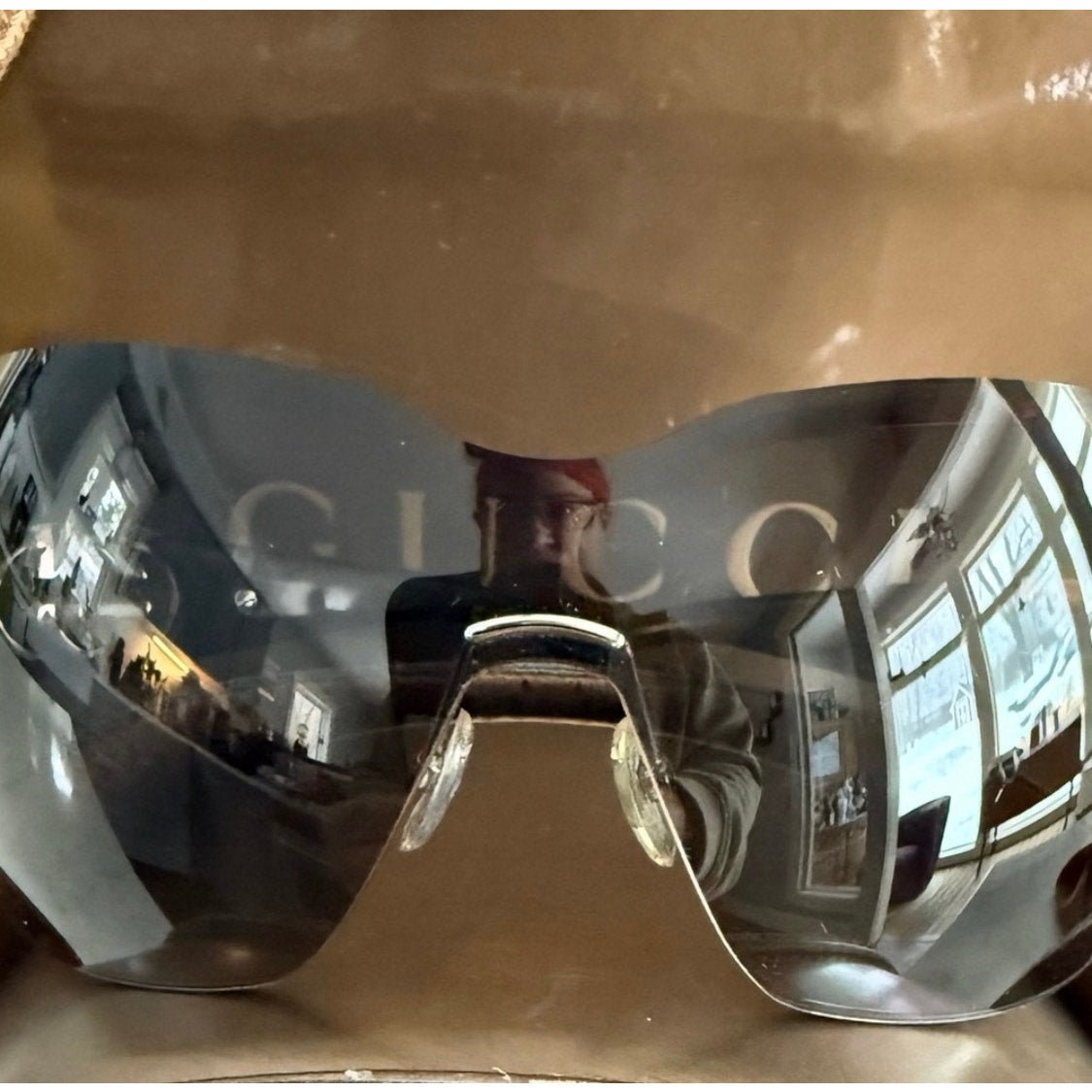 Gucci Bronx Sunglasses w Case, Dustcloth EUC
