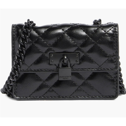 Kurt Geiger London Micro Brixton Quilted Shoulder Bag