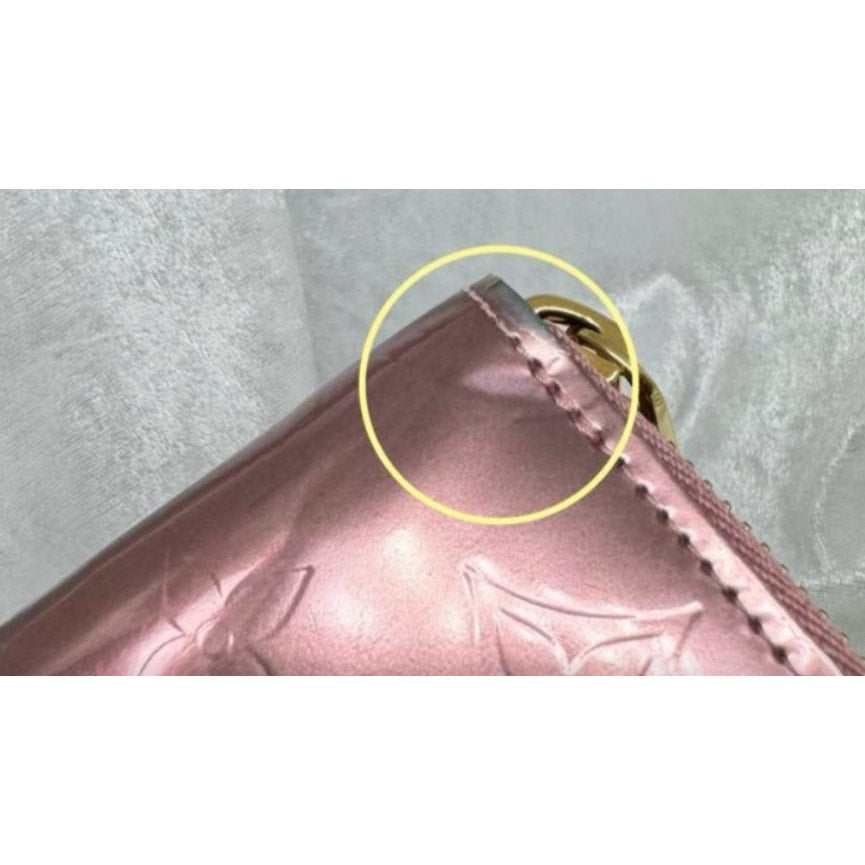 Louis Vuitton Limited Edition Pink Metallic Vernis
