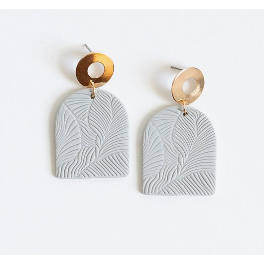 Madison Earring - Gray