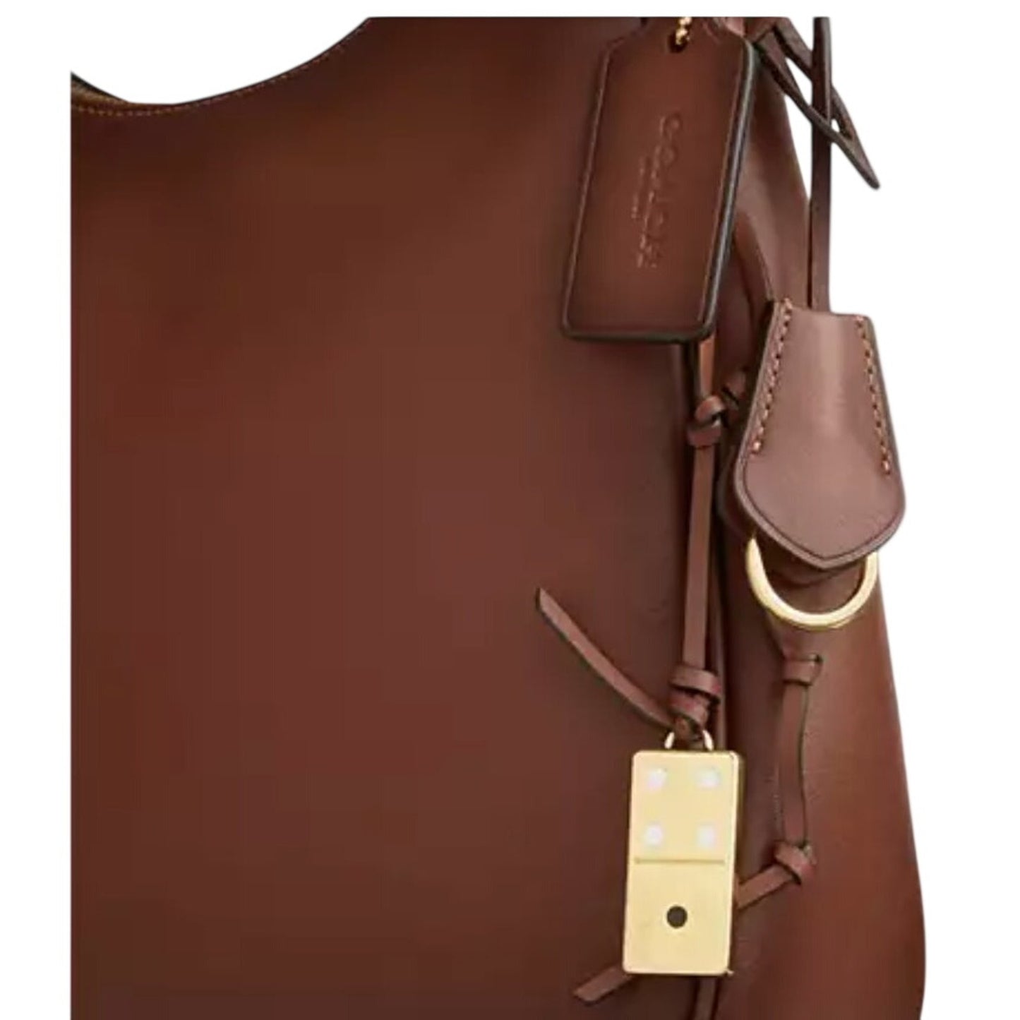 COACH ELLA REWOOD/GOLD W/ DOMINO (SOLD OUT COLOR) NWT