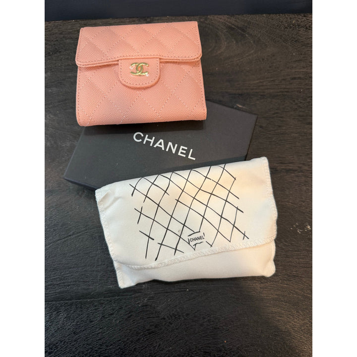 Chanel VIP Novelty Pink Card Holder
