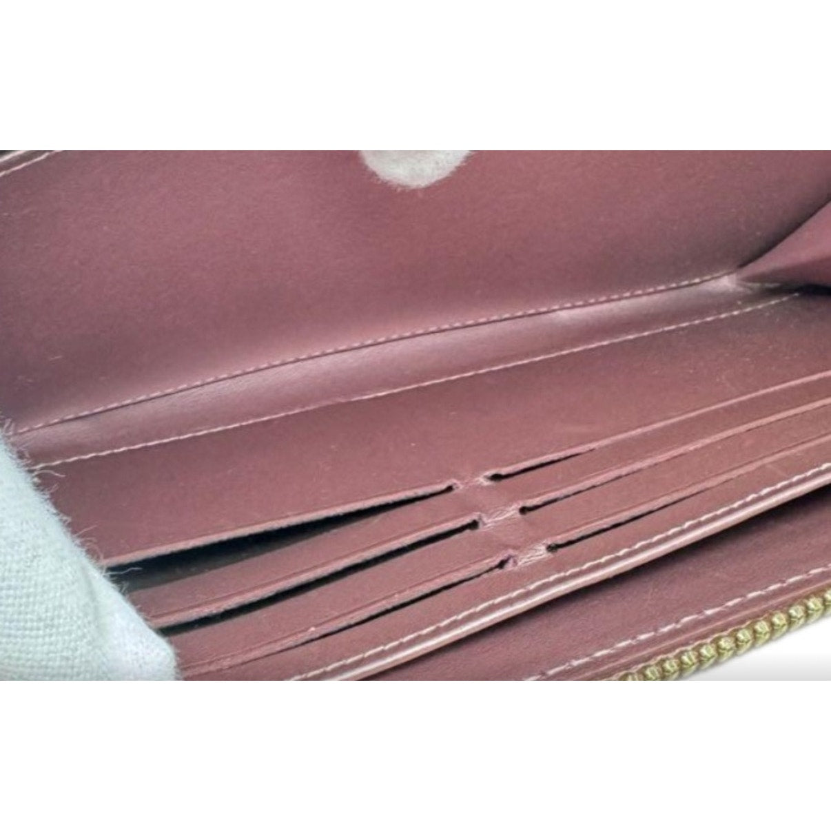 Louis Vuitton Limited Edition Pink Metallic Vernis