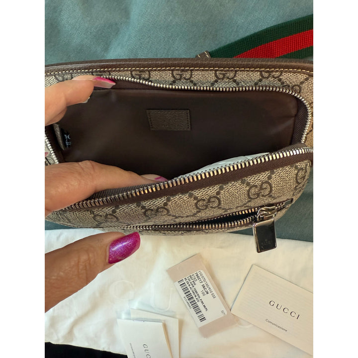 GUCCI GG Supreme Belt Bag Sold Out NWT
