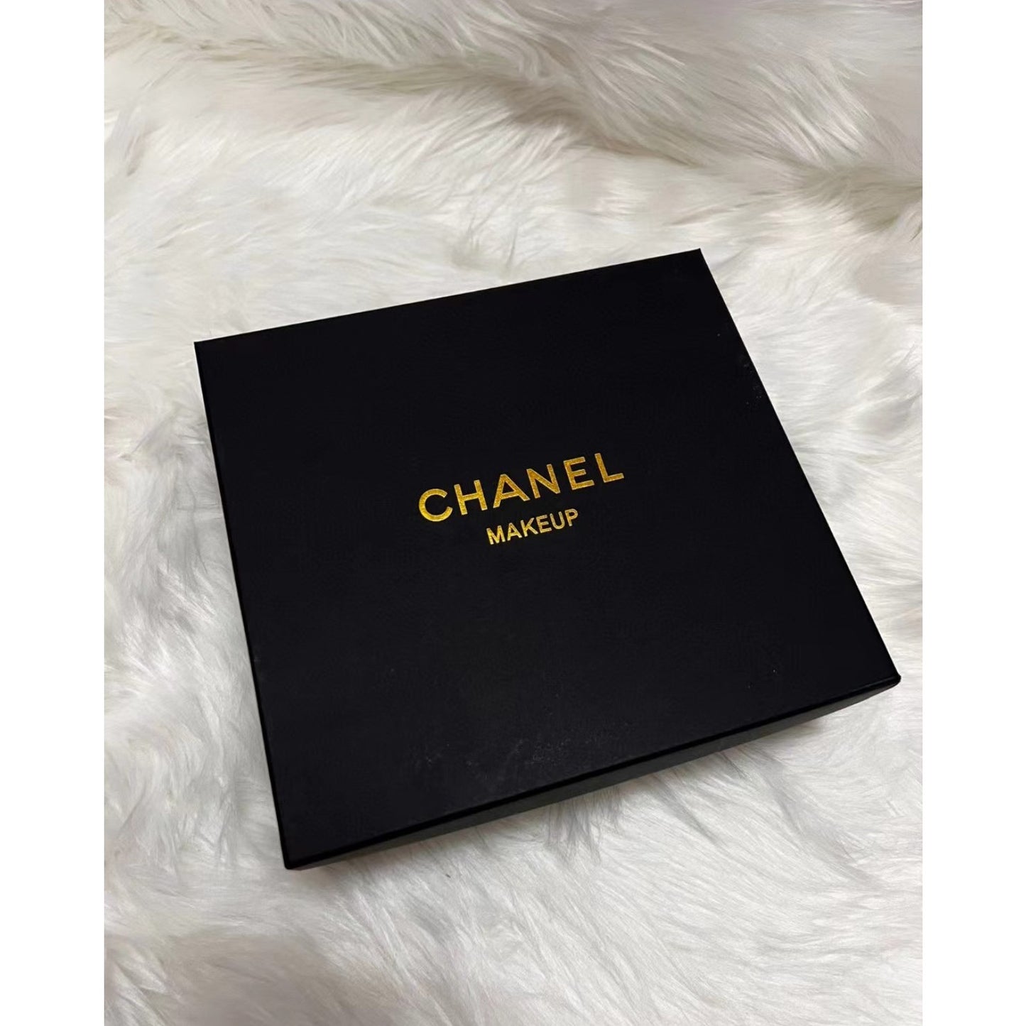 Chanel Beaute NEW Makeup Crossbody Black DOUBLE CC W/ Box