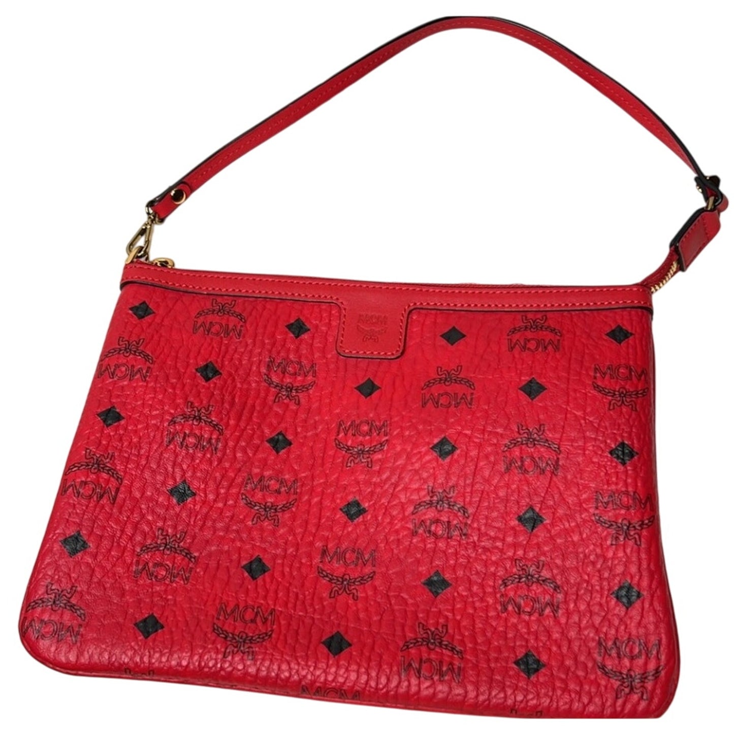 MCM VISETOS LIZ SHOPPER TOTE POUCH