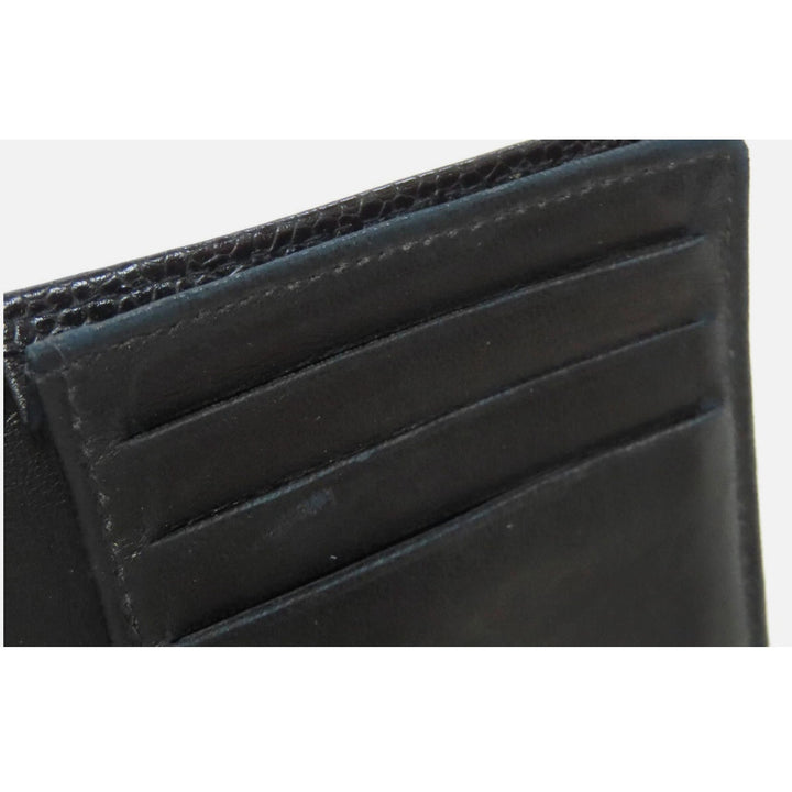 CHANEL Card Case COCO Mark Grained Calfskin Skin PRISTINE