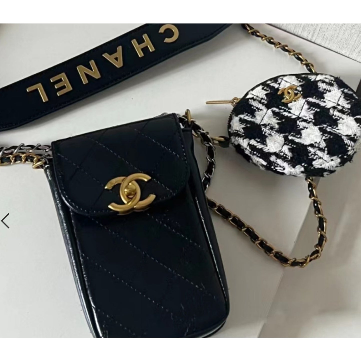 Chanel Beauty Makeup GWP 2piece Crossbody NWB
