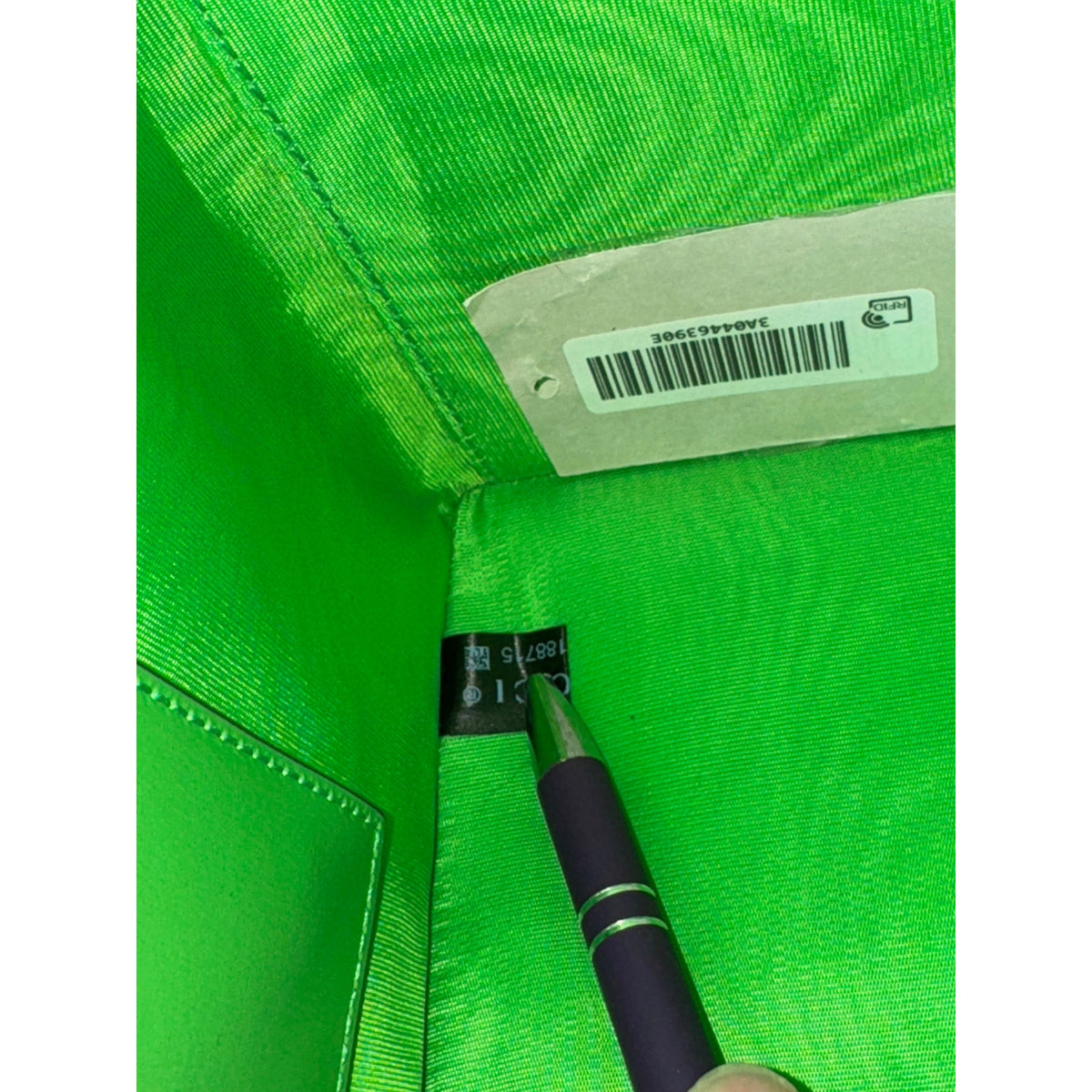 LIMITED EDITION GUCCI 2023 SPECIAL PROJECT GREEN SPIKED BAMBOO - NWT MSRP 9890