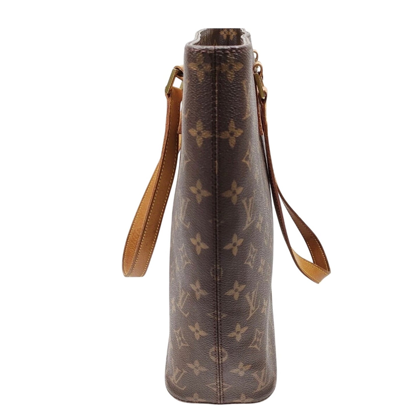 Louis Vuitton LV Shoulder Bag Luco Brown Monogram  EUC