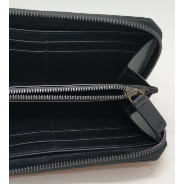 Jimmy Choo Yellow Zip Around Wallet