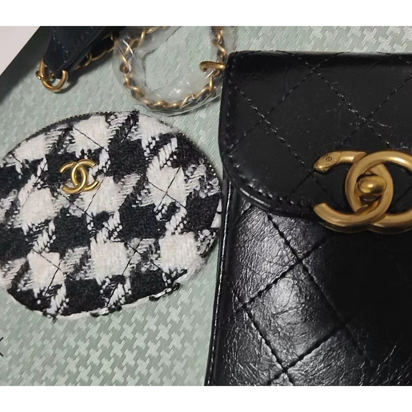 Chanel Beauty Makeup GWP 2piece Crossbody NWB