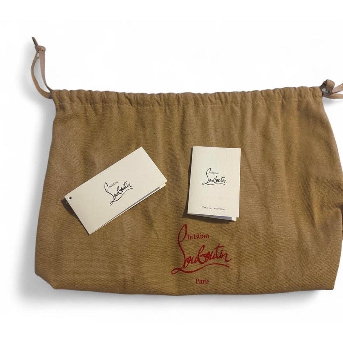 Christian Louboutin Loubinthesky Cabata Nano Tote Pristine Perforated Leather