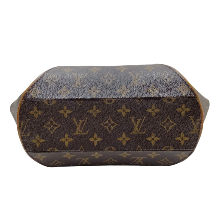 Louis Vuitton LV Hand Bag Ellipse MM Brown Monogram